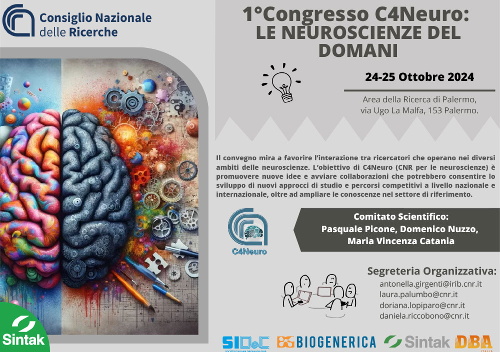 Evento Sintak Ottobre C4Neuro: le neuroscienze del domani